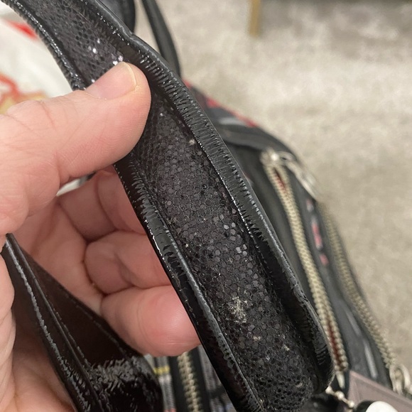 Coach Poppy Tartan Plaid Tote - Picture 6 of 10